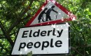 Elderly People - sign on Warwick Road, Olton - Elliott Brown