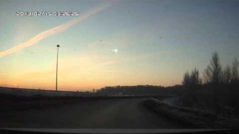 Meteoriet boven Rusland