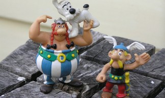 Asterix & Obelix with Dogamatix - Clare Snow