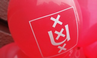 University of Amsterdam balloons - Jim Forest