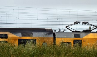 trein op zomervakantie - Gerard Stolk