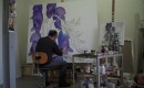 Giovanni Dalessi in atelier