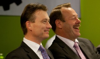 staatssecretaris Zijlstra en Hans van der Vlugt - Kennisland