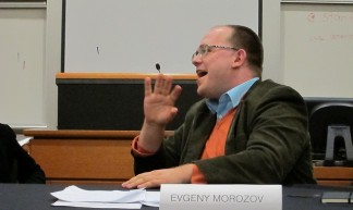 Internet Freedoms and Their Consequences - An Evening Debate with Andrew McLaughlin & Evgeny Morozov - Stanford Center for Internet and Society