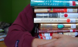 who thinks i have a book problem? (274/365) - Eunice