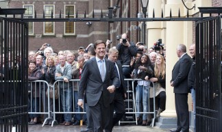 Rutte op weg naar het Torentje - Minister-president Rutte