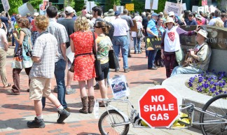 Moncton Anti-Fracking Protest - Stephen Downes