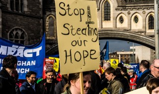 110,000 Throughout Ireland Protested Against 64 Billion Euro Bank Debt - Were You There? - William Murphy