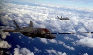Marine Corps Joint Strike Fighter conducts first aerial refuel - CherryPoint