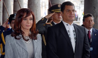 Palacio de Carondelet, visita de la Presidenta de la República de Argentina, Cristina Fernández de Kirchner. - Presidencia de la República del Ecuador