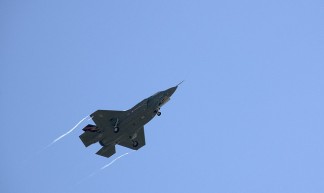 JSF F-35 STOVL First Flight Lockheed Martin Lightning II adj DSC_3347 - Robert Plaskota