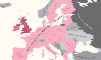Europe According to Britain - alphadesigner