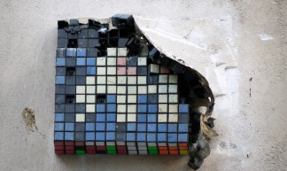 melted invader :-( - Vincent Noel