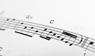 C scale notation over musical staff - Horia Varlan