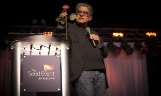 Deepak Chopra at the Vancouver Seed Event - Rishad Daroowala