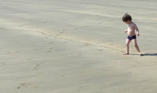 Drawing A Line In The Sand - Henry Burrows