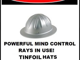 Tinfoil hat - AJC ajcann.wordpress.com