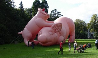 Paul McCarthy, Piggies, Middelheimmuseum - appelogen.be