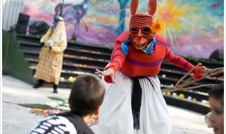 Masks street theatre @ Mexico City - Montecruz Foto
