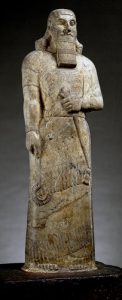 Standbeeld van Ashurnasirpal II. British Museum, Londen. Foto van Jononmac46.