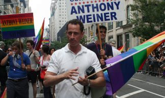 Gay Pride 2010 - Congressman Anthony Weiner - Boss Tweed