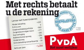 Poster PvdA - Partij van de Arbeid