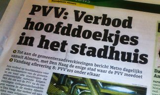 PVV: Verbod hoofddoekjes in het stadhuis (2010)