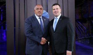 Boyko Borissov and Jüri Ratas - EU2017EE Estonian Presidency