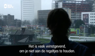 Screenshot uit documentaire Beerput Nederland KRO-NCRV 2017