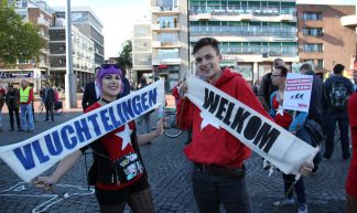 Manifestatie Vluchtelingen Welkom! - SP Groningen