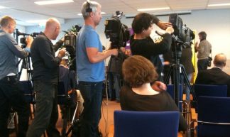 persconferentie aow - FNV vakbond