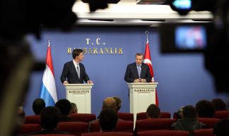 Persconferentie Erdoğan - Minister-president Rutte