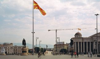 Skopje main square - Tonja Lapina