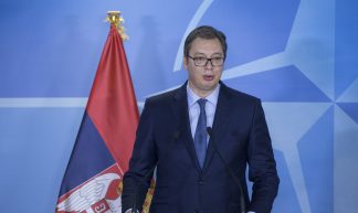 The President of the Republic of Serbia visits NATO - NATO North Atlantic Treaty Organization