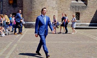 Thierry Baudet Binnenhof - Roel Wijnants