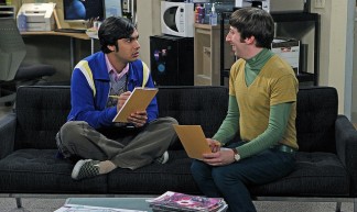 The Big Bang Theory set - NASA Webb Telescope