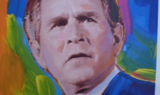 President George W. Bush Painting - Preston Kemp