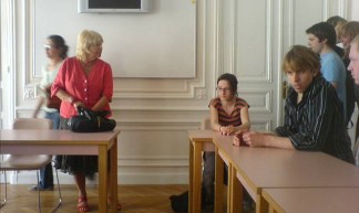 Aangekomen bij het Institut Néerlandais - bkbinfrankrijk