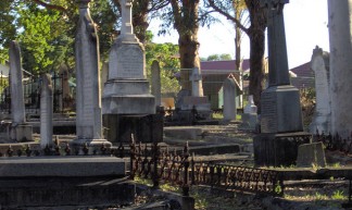 Cemetary, with a preschool - sexyninjamonkey