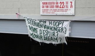 Hongerstaking VUB dag 52 - Hannes De Geest