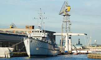 Oud marineschip haven Den Helder - Johan Wieland
