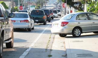 They say bikes get in the way of traffic - Richard Masoner / Cyclelicious
