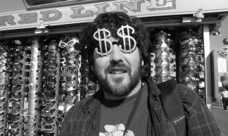 "I saw the dollar signs, man" at Santa Monica - Rohan Travellin