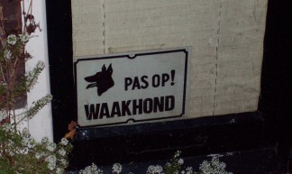 Pas Op! Waakhond - David Boudreau