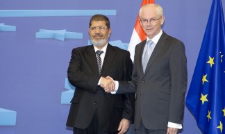 President Morsi meets EU Council President, Herman Van Rompuy - European External Action Service