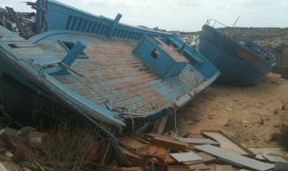 Lampedusa, barconi dei migranti - Carlo Alfredo Clerici