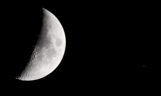 Moon and Saturn / Maan en Saturnus - Arjan Almekinders