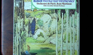 Ravel - Werke fur Orchester - Aldo Ciccolini Piano, Itzhak Perlman Violin, Orch. de Paris, Jean Martinon, EMI QUADRO - hans thijs