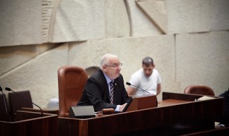 MK Reuven Rivlin speaking to the CODEL - jstreetdotorg