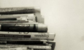 Stacked Newspapers - Binuri Ranasinghe